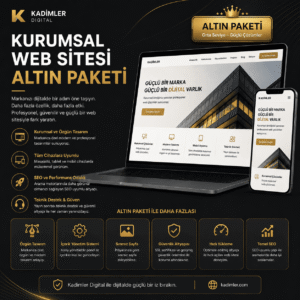 Kurumsal Web Sitesi – Altın Paket